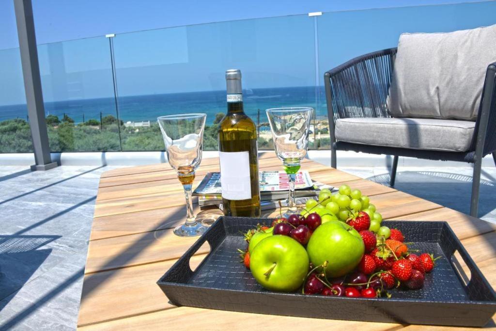Seaside Luxury Villa Paralimni Exterior foto